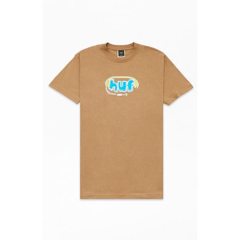 HUF Men's Plug Me In T-Shirt - Multicolor Hoodie, Sweatshirt | WearSparks.com