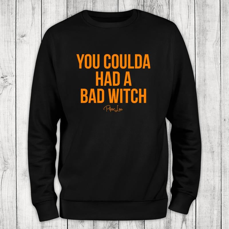 Halloween | You Coulda Had A Bad Witch Sweatshirt, #halloween #fall #holidays #colorprint #cute