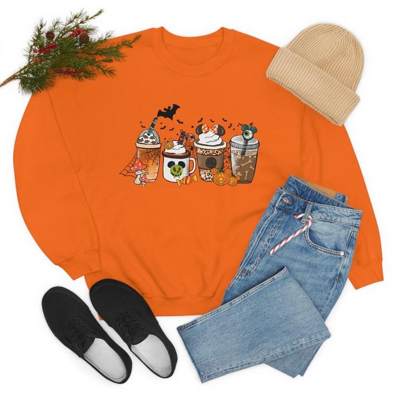Halloween Coffee Latte Sweatshirt, Fall Coffee shirt, Pumpkin Spice Shirt, Pumpkin Latte Shirt, Fall Sweatshirt Sweatshirt, Hoodie, Comfort Colors