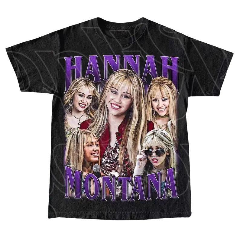 Hannah Montana Vintage T-Shirt, Gift For Fans, Movie Fan Shirt, Movie Shirt