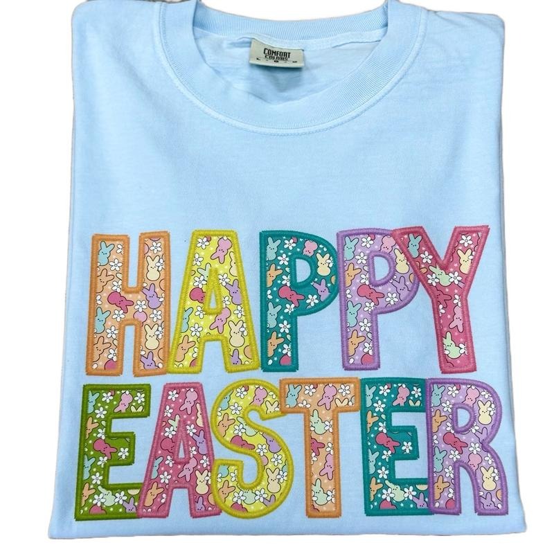 Happy Easter T-shirt, Easter Tee, Easter Comfort Colors Tee
