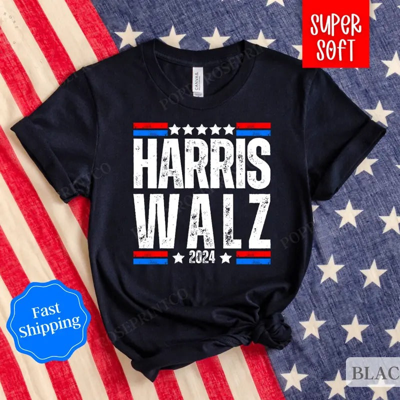 Harris Walz 2024 Shirt, Election 2024 Shirt, Madam President Shirt, Kamala TShirt