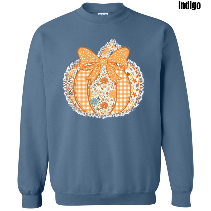 Harvest Floral Pumpkin Sweatshirt 'NLB'