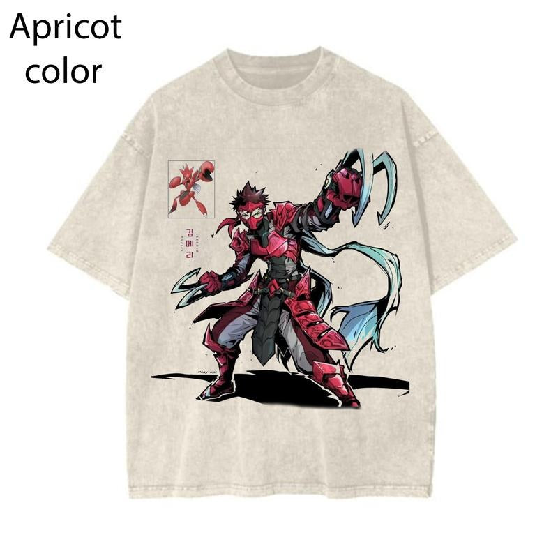 Hassam-pokemon T-shirt, Pokemon Shirt Graphic Tee, PKM Shirt, Anime Shirt, vintage T-shirt Womenswear Cotton Top