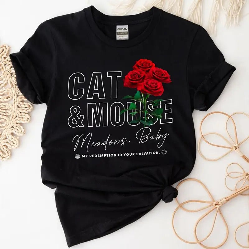 Haunting Adeline Cat & Mouse Duet T-Shirt, Meadows Baby Sweatshirt, Dark Romance Spicy Book Womenswear Tee, Book Lover Gift