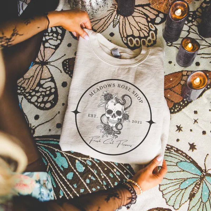 Haunting Adeline Crewneck, STFUATTDLAGG, Zade Meadows Merch, Smut Sweatshirt, Dark Romance Gifts, Book Lovers Gifts, Booktok Merch, Bookish