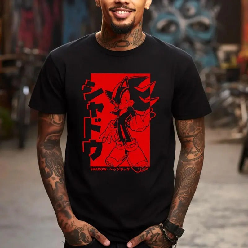 Hedgehog Japanese shirt, S0n1c Adventure 2, Dreamcast Japanese Streetwear, Shadow shirt - STG10001 Sweatshirt, Hoodie, Comfort Colors Sweatshirt, Hoodie, Comfort Colors