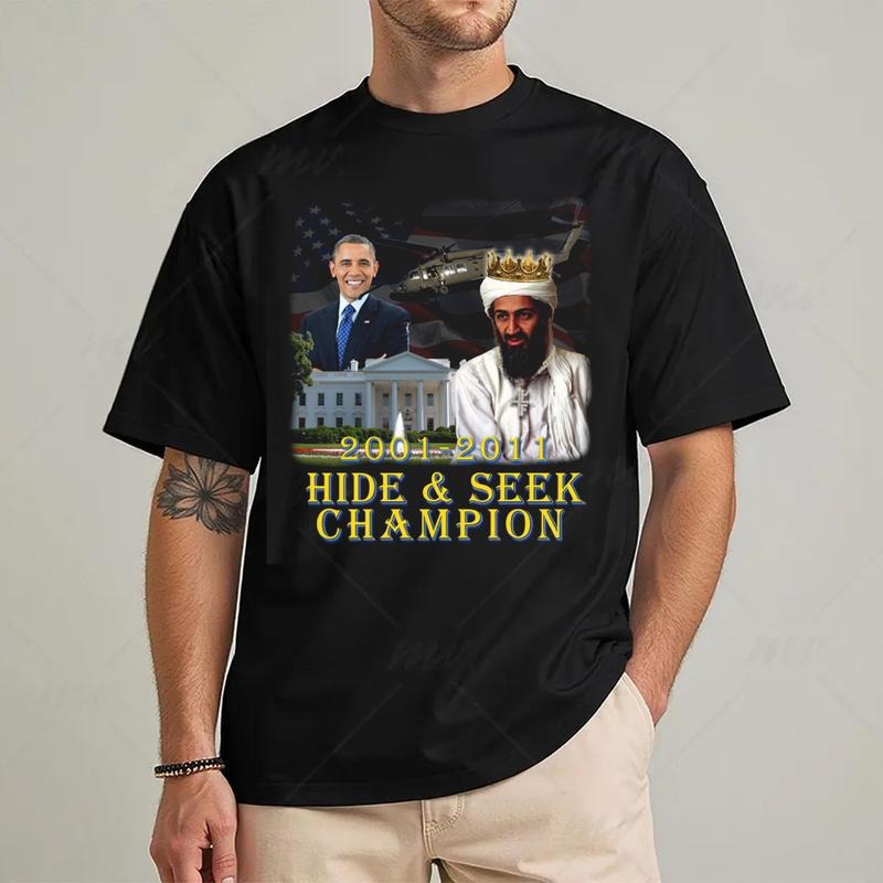 Hide & Seek Champion T-Shirt Classic Style Clothes Streetwear