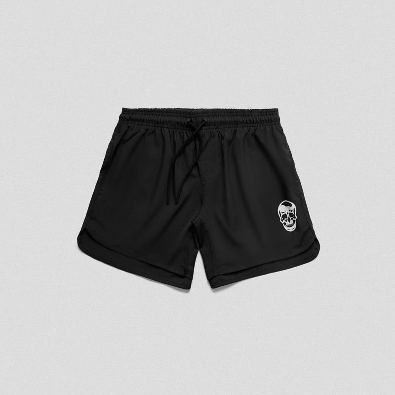 High-Quality Fitness Shorts for Summer Workouts - Black
