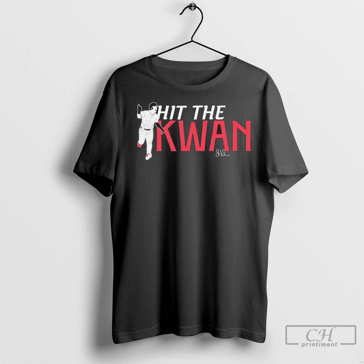 Hit The Kwan Steven Kwan Cleveland Guardians Mlb 2025 Signature T Shirts