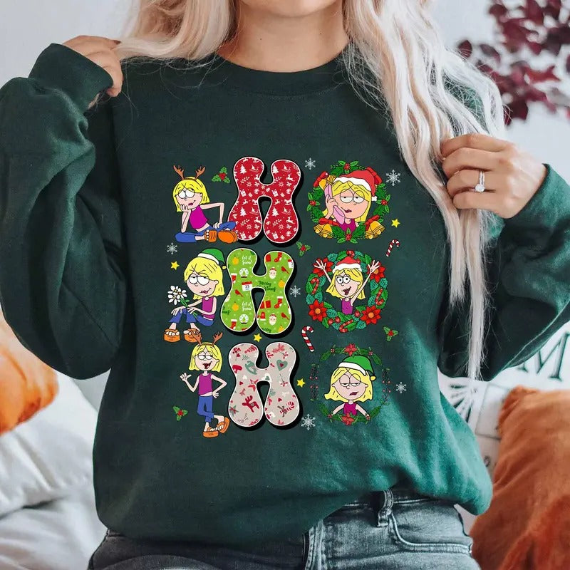 Ho Ho Ho Lizze Mcguire Christmas Shirt This Is What Dreams Are Made Of Shirt Cartoon Lizzie Mcguire Shirt Lizzie Mcguire Christmas Shirt