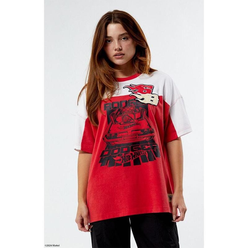 Hot Wheels Women's Car Oversized T-Shirt
