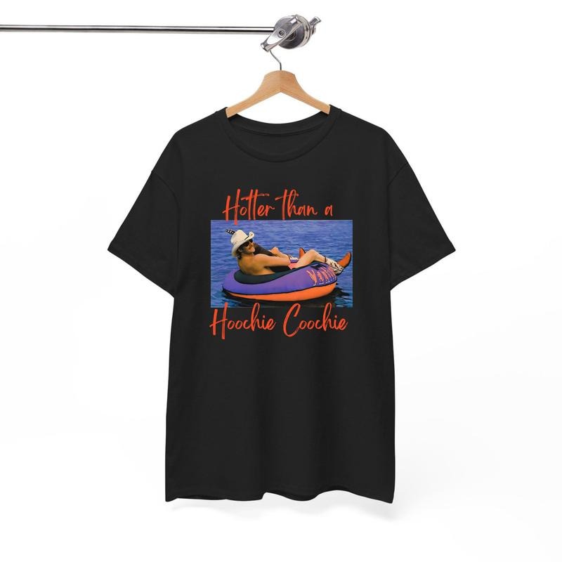 Hotter Than A Hoochie Coochie Tshirt, Womens Summer Vacation Tshirt, 90s Country Music Trendy Summer Tee, Women Concert,...