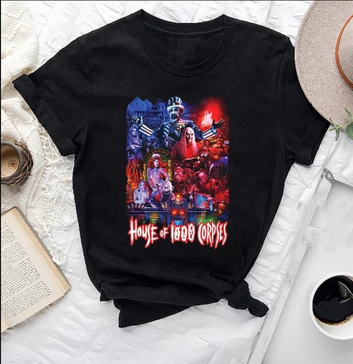 House Of 1000 Corpses Movie T-Shirt, Horror Movie T Shirt, Gift For Fans, Movie Shirt