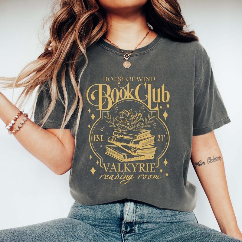 House Of Wind Book Club T-Shirt, Feyre Reading Room Tshirt, House Of Wind Book Club Shirt