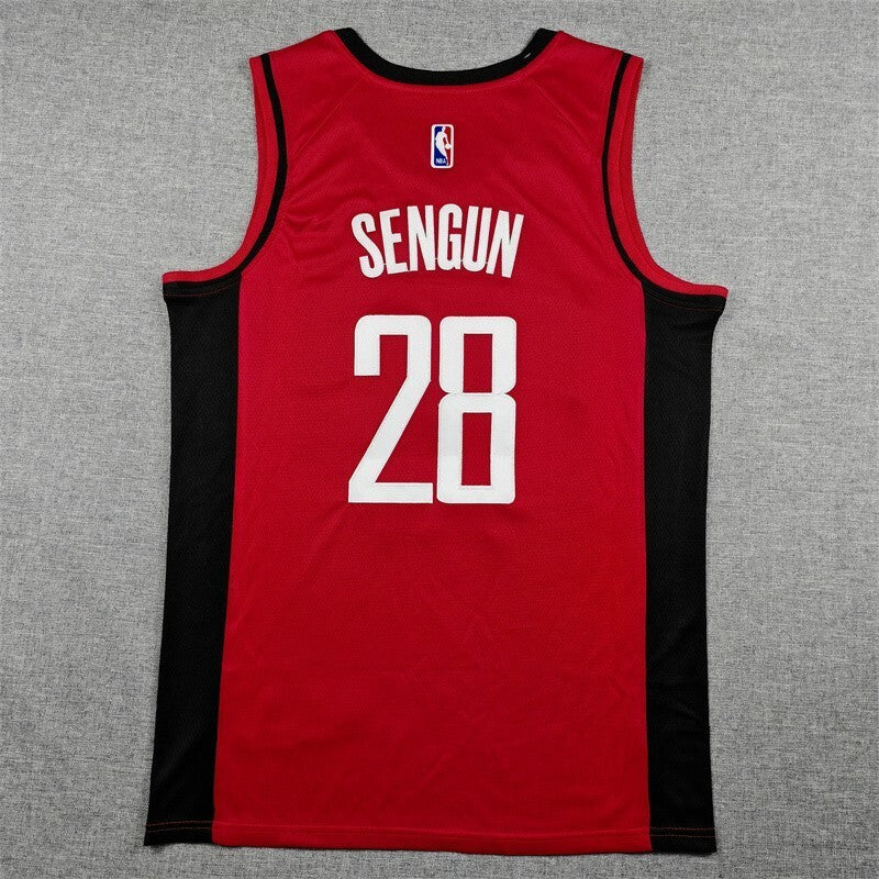 Houston Rockets #28 Alperen Sengun Rockets 28 Red Style 1