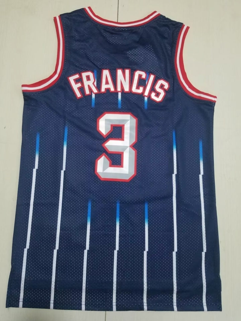 Houston Rockets #3 Francis Rockets 3 Retro Blue s-xxl Style 1