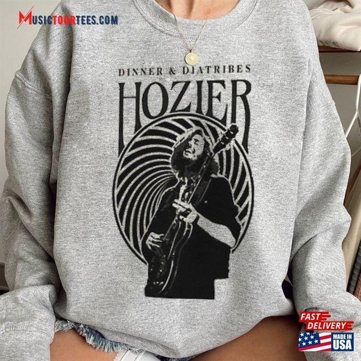 Hozier Unreal Unearth Tour Sweatshirt Dinner And Diatribes No Grave Can Hold My Body Down Tee Swea...