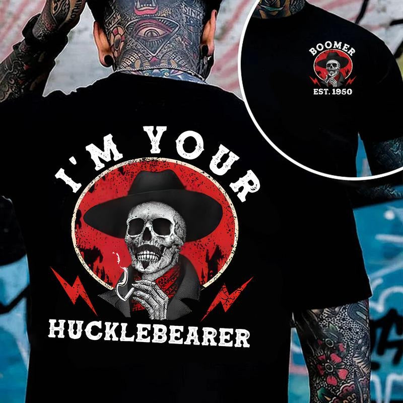 Hucklebearer Boomer Custom Year Badass Generation T-shirt, Boomer FAFOT Shirt - 100% Cotton Top Unisex Comfort Womenswear, Custom Year Of Birth Shirt