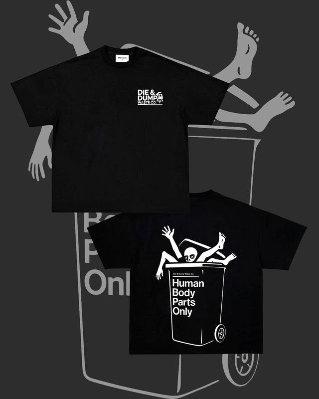 Human Body Parts Only T-shirt - Double Sided Shirt, Unisex Shirt, Naughty Clothes Men, Menswear Classic, Classic Cotton Fabric, Cotton Fabric Menswear, Classic Menswear Oversized Pocket Sport