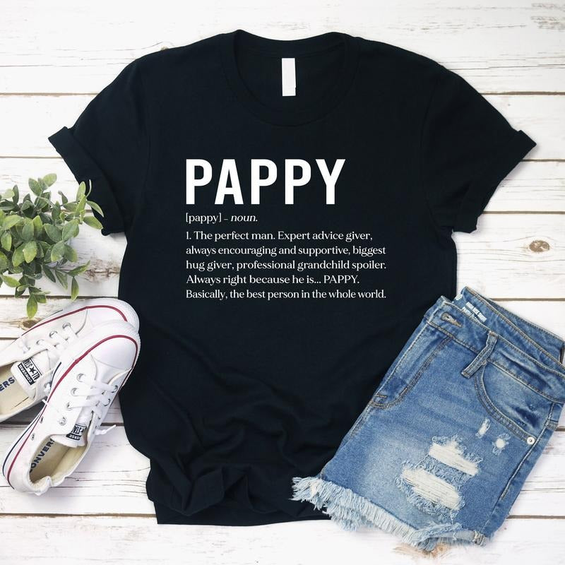 Husband Gift For Men Father's Day Tee From Wife Dad Shirt From Daughter Grandpa T-shirt For Him Papa Men's Gifts Funny Grandpa T-shirt TK43GN