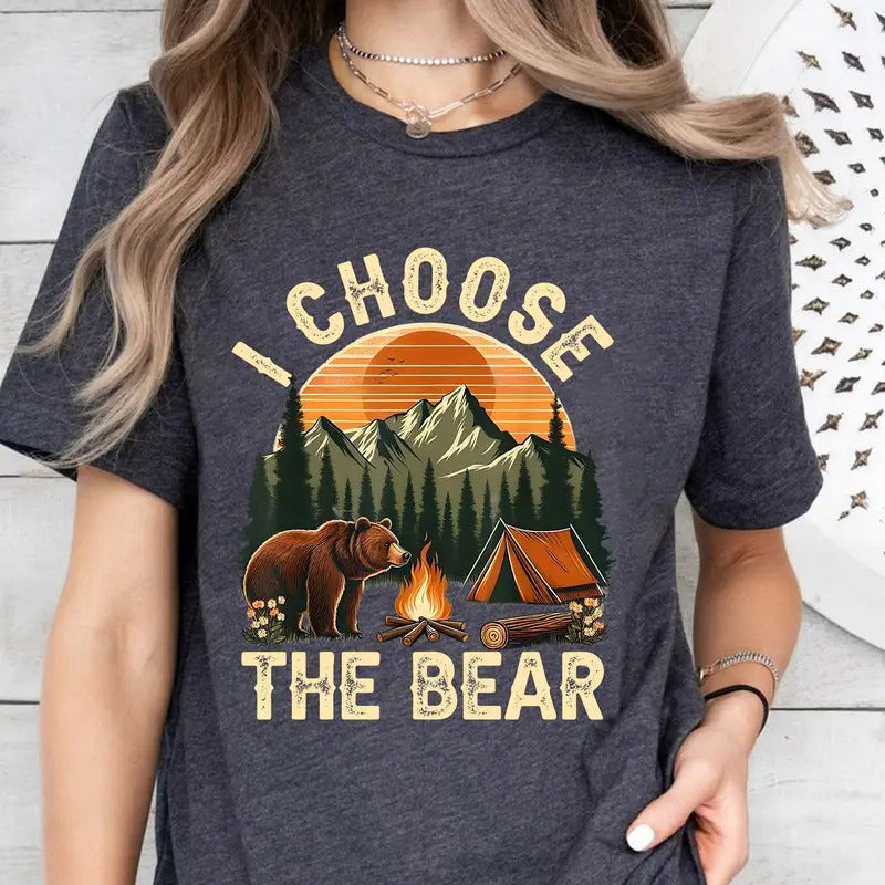 I Choose The Bear Shirt, Womens Rights Tshirt, Female Empowerment, Trendy Shirt, Bear Vs Man Shirt, Roe V Wade Hoodie,...