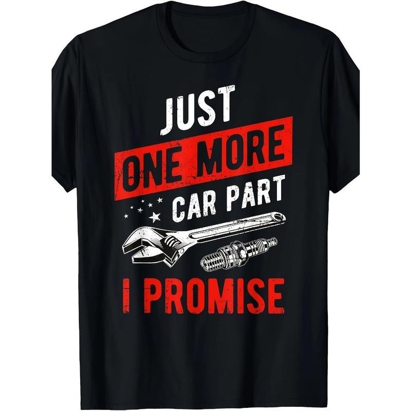 I guarantee this t-shirt has only one car part - machine enthusiast t-shirt Made in USA
