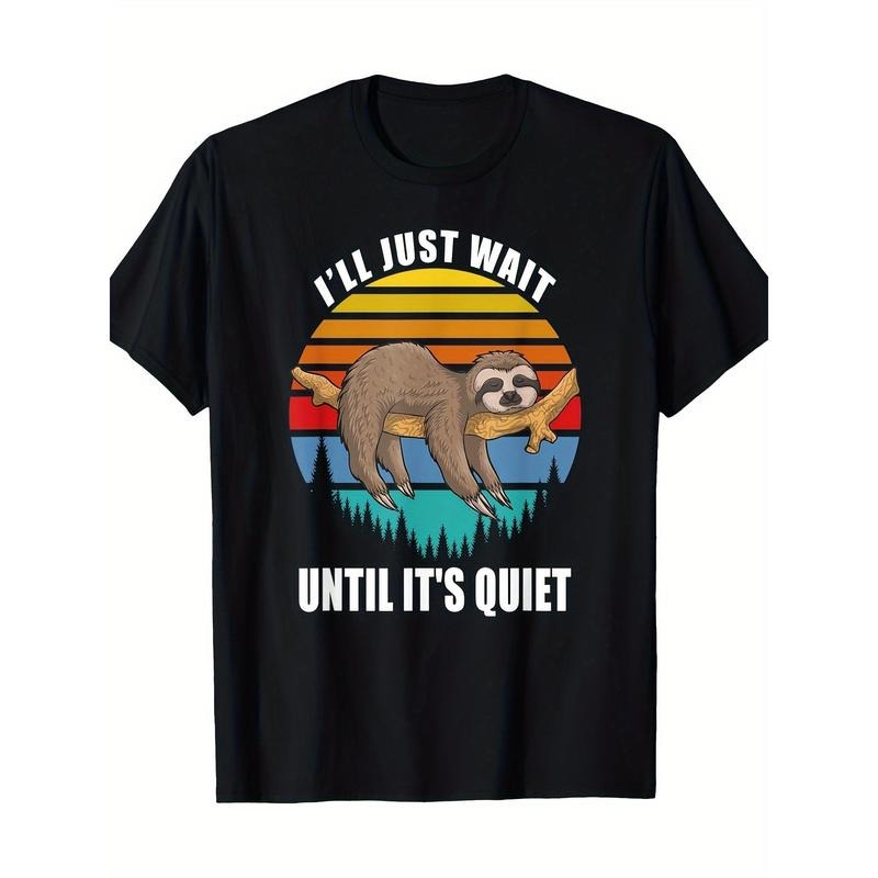 I just wait until it's quiet Teacher Lazy Halloween costume T-shirt -100% cotton Made in USA