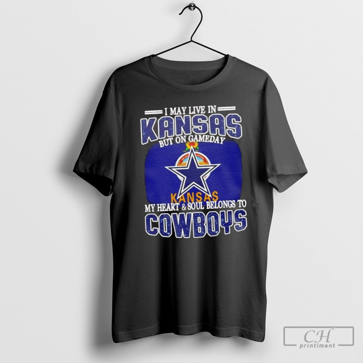I Live In Kansas And On Gameday My Heart And Soul Belongs To Dallas Cowboys