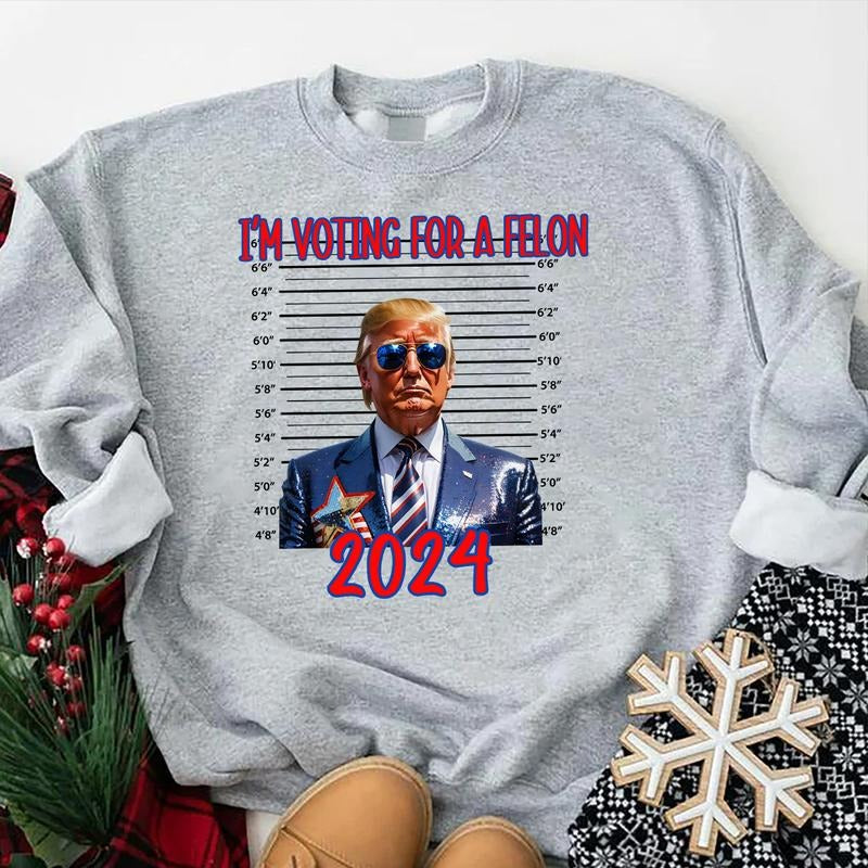 I'm Voting For The Feloon 2024 Shirt, Trummppp for President 2024 Sweatshirt, Funny Trumppp T-Shirt, Trummppp T Shirt Hoodie