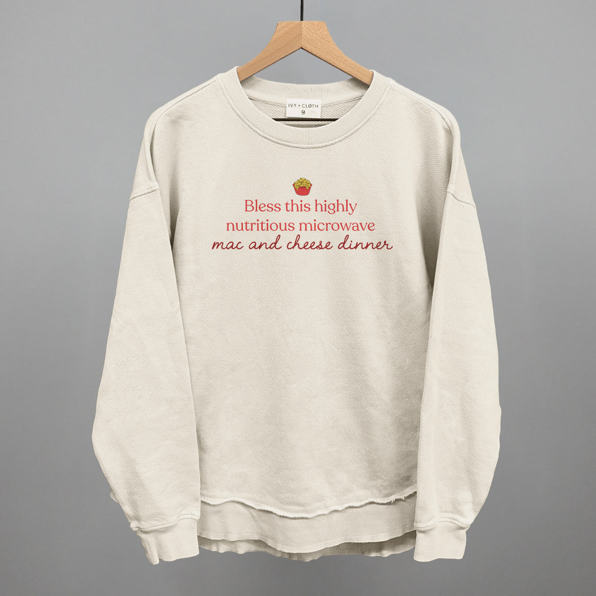 Bless This Highly Nutritious Microwave Mac & Cheese T-Shirts, Hoodie, Sweatshirt | WearSparks.com (Image 5)