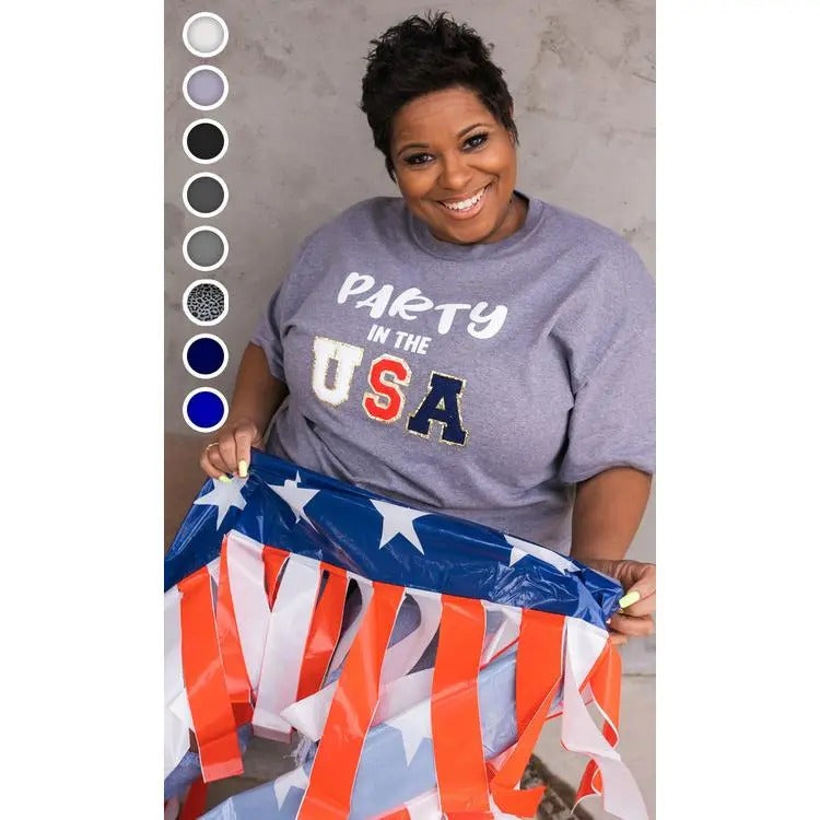 Ideal Chenille Party in The USA T-Shirt
