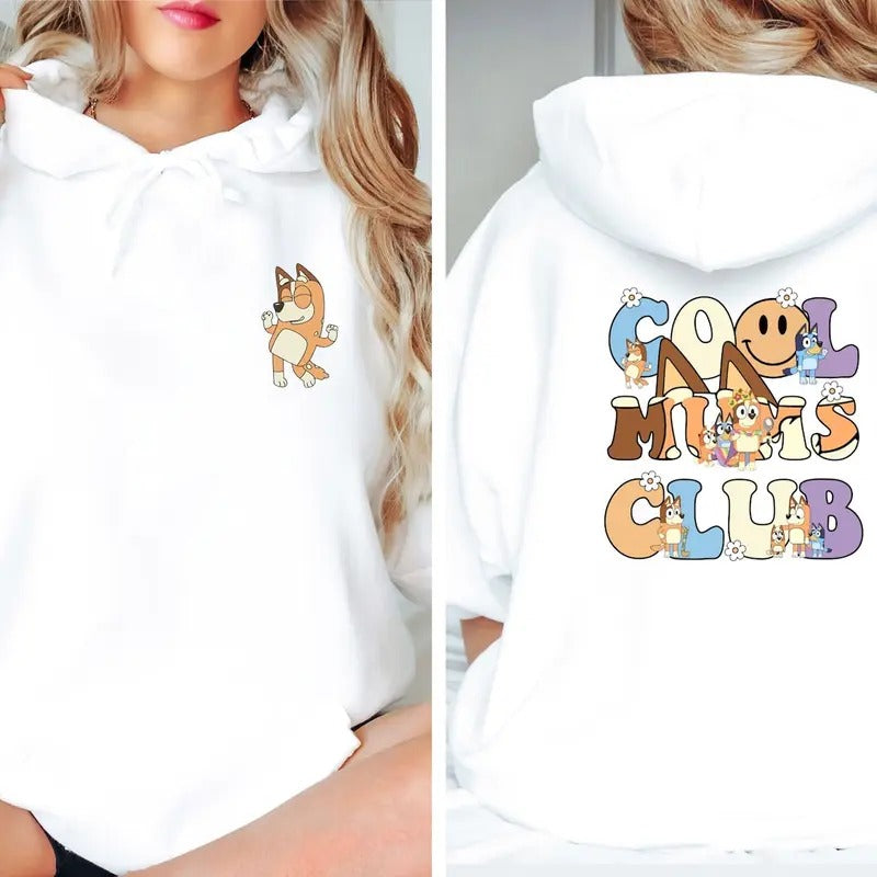 In My Bluey Mom Era Shirt, Bluey Cool Mom Club Sweatshirt, Bluey Chilli Heeler Shirt, Bluey Mom Shirt, Bluey Mama Sweatshirt, In My Mom Era Shirt