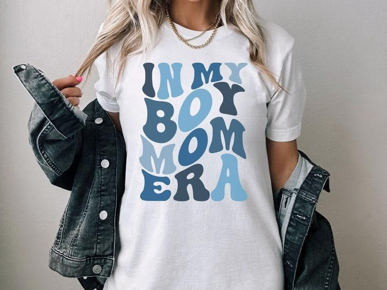 In My Boy Mom Era Shirt, In My Mom Era Shirt, Boy Mom Shirt, Expecting Mom Gift, New Mom T-shirt, sweater and Hoodie