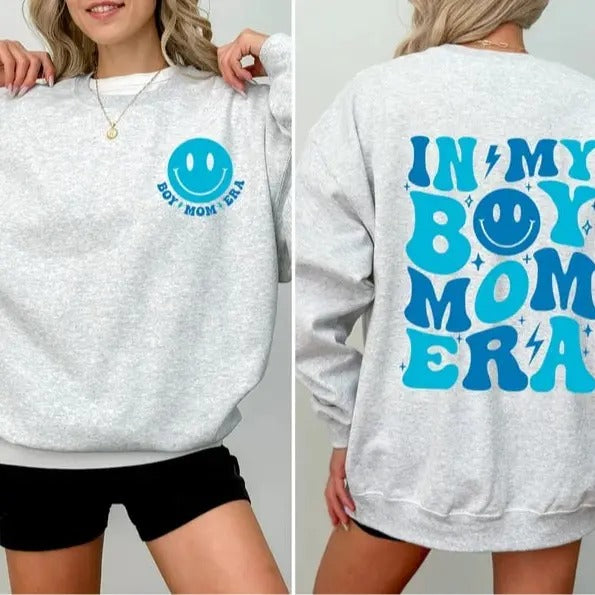 In My Boy Mom Era Sweatshirt, Boy Mama Tshirt, Boy Mom Club, Boy Mom Tshirt, Mother's Day Gifts