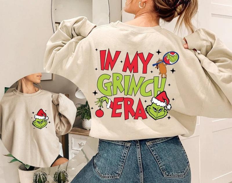 In My Christmas Era Sweatshirt, Cute Christmas Crewneck, Holiday Season Sweatshirt, Funny Christmas Sweater, Christmas Hoodie, Christmas Movie Watching Shirt
