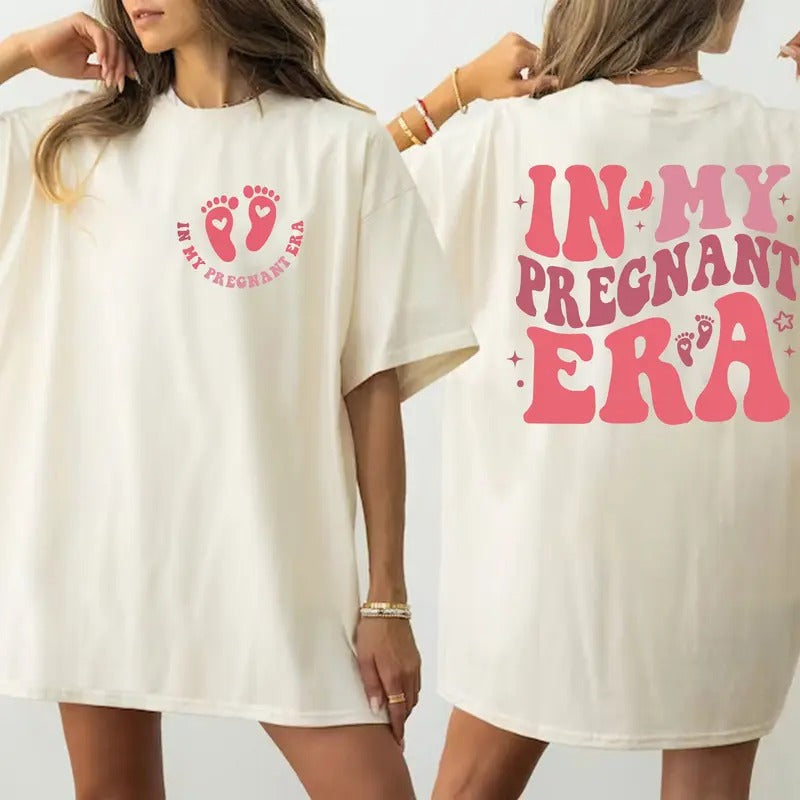 In My Pregnant Era Shirt, Expecting Mom Era Shirt, Maternity Shirt, Pregnant Mom Shirt, Pregnancy Era Shirt, In My Mom...