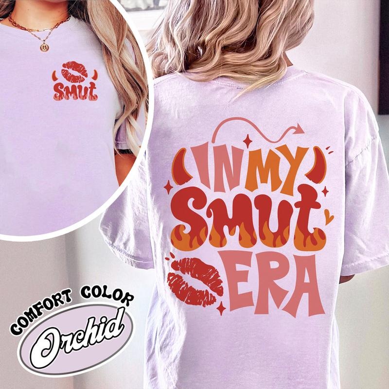 In My Smut Era Comfort Colors Shirt, Smut Book Shirt, Smut Shirt, Probably Reading Smut shirt, Smut Slut Booktok, Girls Read Smut, Smut Book Club