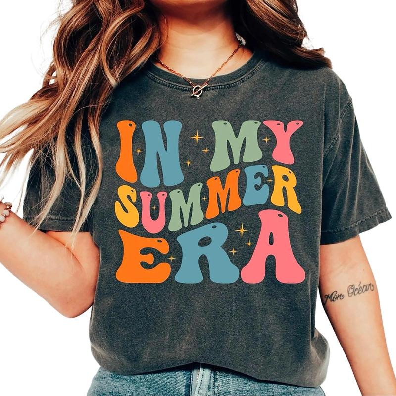 In My Summer Era Shirt, Last Day of School TShirt, Teacher End of Year Tee, Out for Summer End of Year Teacher T-Shirt, Teacher Summer Gift, Summer Era Shirt