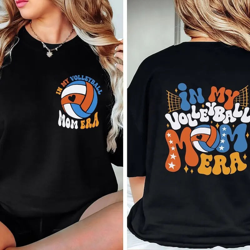 In My Volleyball Mom Era Sweatshirt, Volleyball Shirt, Volleyball Mom Shirt, Mom Shirt