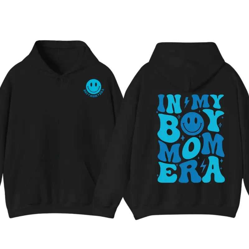 InMyBoy Mom Era Hoodie, Boys MamaTshirt, Boys Mom Club, Boys Mom Tshirt, Mom Gift, unisex
