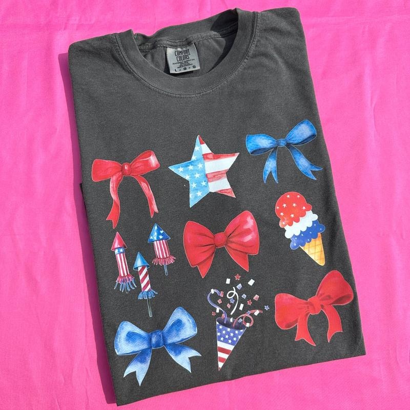 Independence Day Collage Comfort Colors T-Shirt