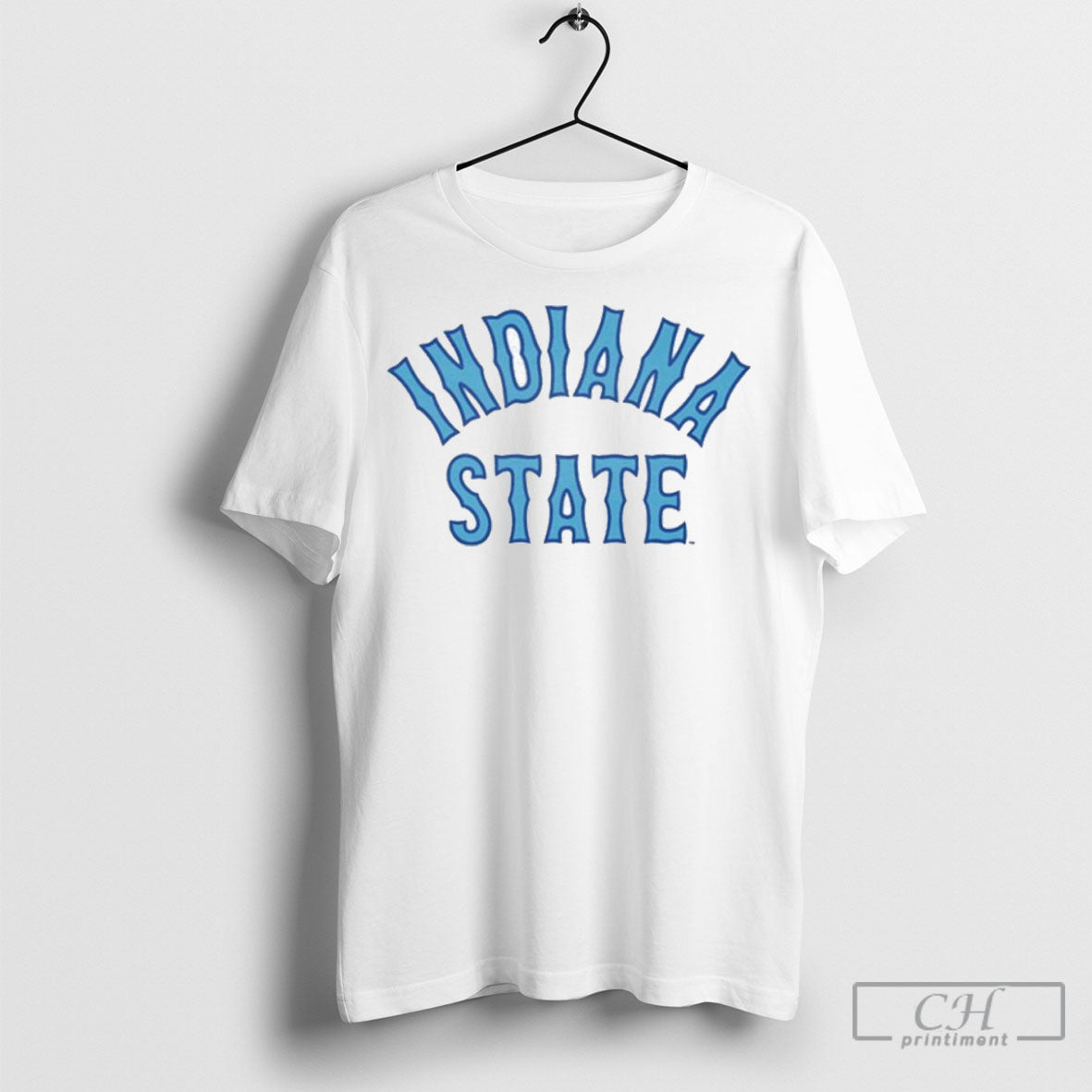 Indiana State Vintage Wordmark Shirt