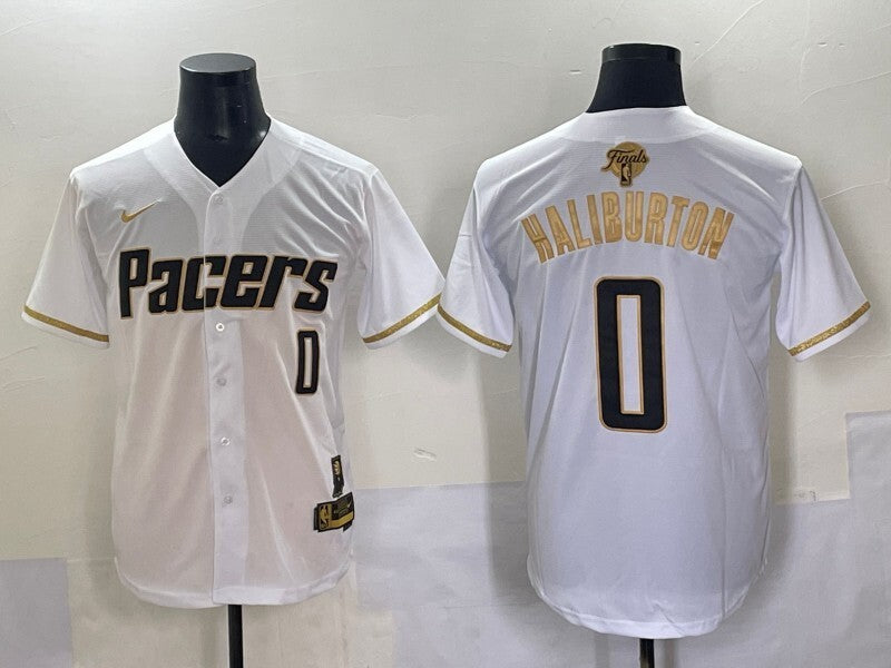 Indiana Pacers #0 Tyrese Haliburton nba Collaboration Style 1