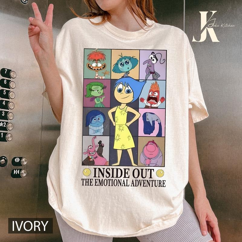 Inside Out Joy Shirt, Inside Out 2 Shirt, In My The Emotional Adventure Shirt, Mental Health Shirt,Emotions Shirt Hoodie,...