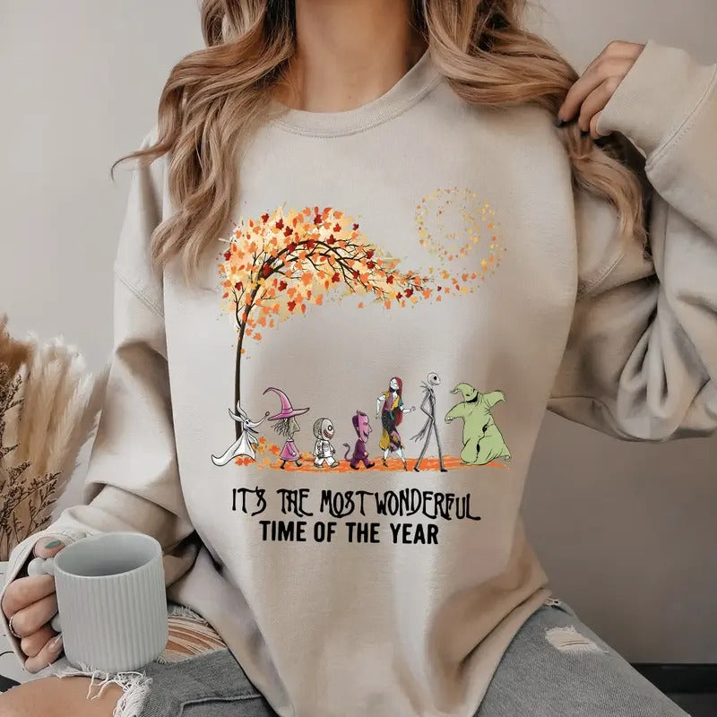 It's the Most Wonderful Time of the Year Halloween Sweatshirt, Vintage Halloween shirt,Halloween shirt, Halloween,Wonderful Time of the Year
