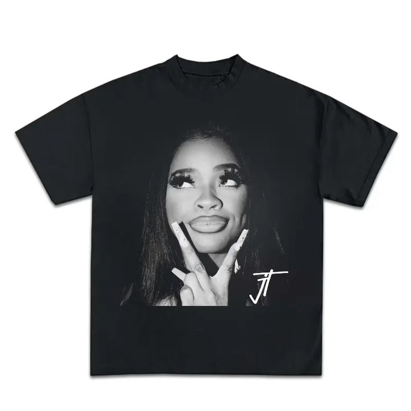 J.t Graphic Tee T-Shirt, Gift For Women and Man Unisex T-Shirt 90s Vintage Unisex Rap T-Shirt Vintage tee Top Womenswear