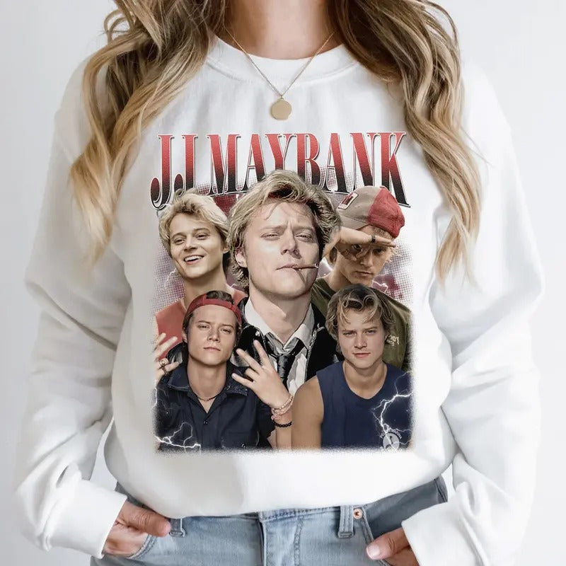 JJ Maybank Vintage T-Shirt, Outer Banks Retro 90s Tee, Rudy Pankow Outfit , The Pogues, Outer Banks Merch Gift For Fan