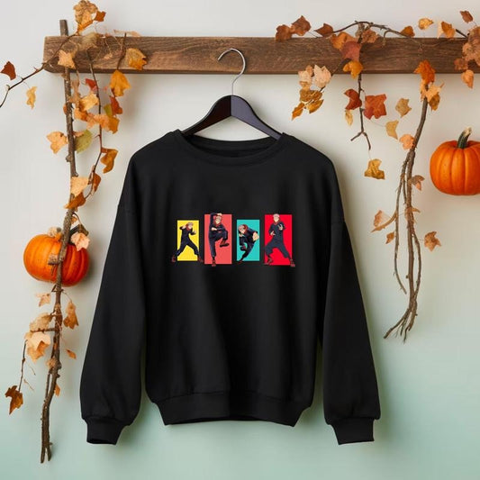 JJK Itadori Yuji Dacing Sweatshirt Gift For Fans, Anime T-shirt Sweatshirt, Sweatshirt, Hoodie