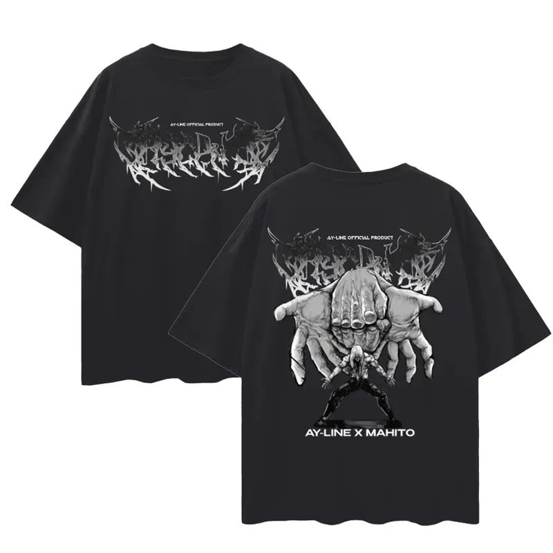 JUJUTSU KAISEN Mahito Metal Shirt T-Shirt, Crewneck Sweatshirt, Hoodie Sweatshirt, Hoodie, Comfort Colors